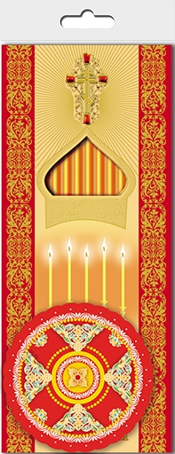 Набор свечей для домашней молитвы №80